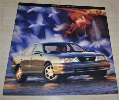 1996 Toyota Avalon Brochure Prospekt USA – AUTO BROCHURE