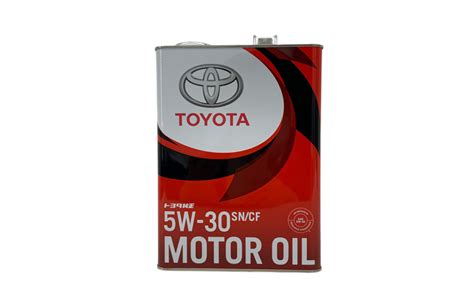 Toyota Genuine Motor Oil 5w 30 Atelier Yuwaciaojp