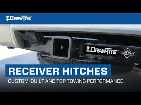 Draw Tite Class Trailer Hitch Inch Receiver Black