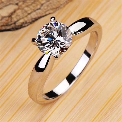 D VVS1 1ct Moissanite Beautiful Thread Ring 925 Sterling Silver Diamond