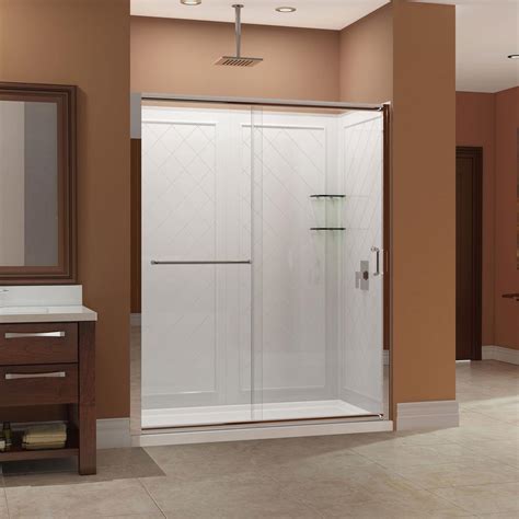 Dreamline Infinity Z In X In X In Framed Sliding Shower