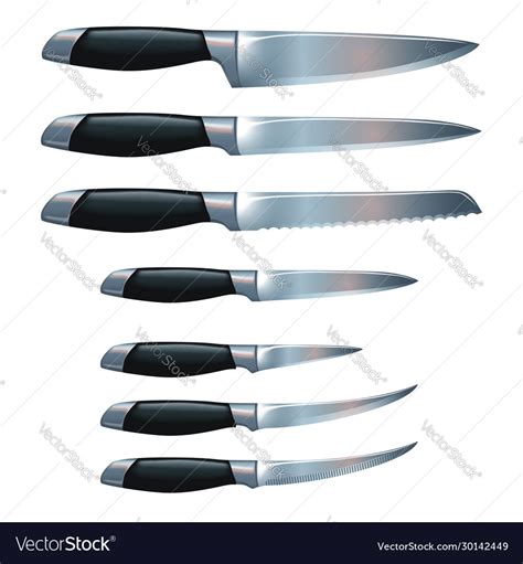 Picture Knives Royalty Free Vector Image VectorStock