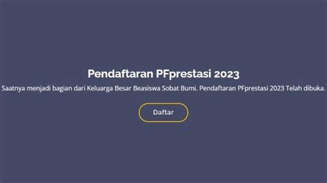 Info Beasiswa Link Pendaftaran Beasiswa Pertamina Sobat Bumi