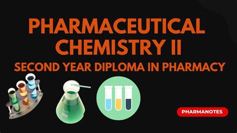 Pharmaceutical Chemistry Ii D Pharm Nd Year Short Notes Pharmanotes