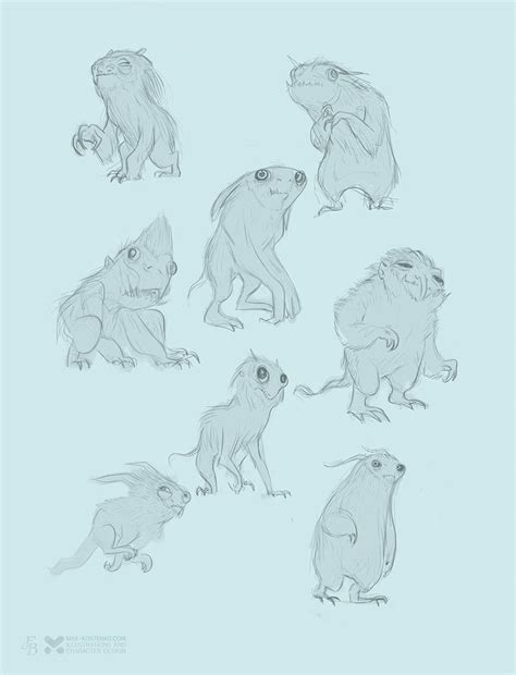 ArtStation - Demiguise Cartoon Monsters, Cute Monsters, Creature Design, Creature Art, Harry ...