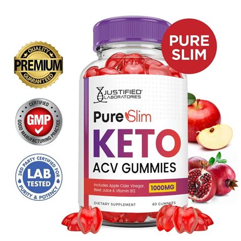 Pure Slim Keto Acv Gummies 1000mg For Active Weight Loss And Health