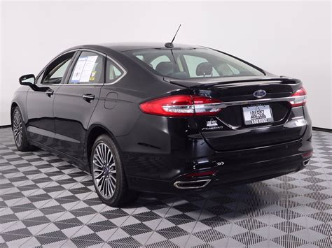 Pre Owned 2018 Ford Fusion Titanium AWD 4dr Car