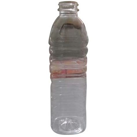 Screw Cap Transparent 1 Liter Water Storage Pet Bottles At Best Price