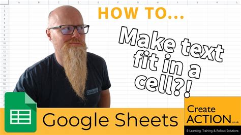 The Easiest Ways To Make Text Fit In A Cell In Google Sheets Youtube