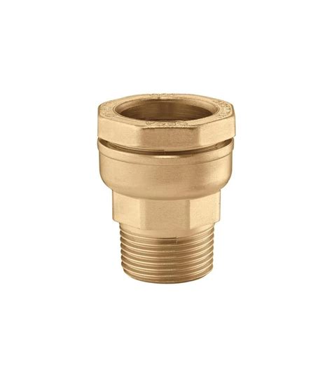 Raccordo Dritto Maschio DECA Caleffi Per Tubi Polietilene Art 861420