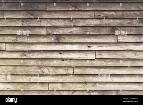 Rustic Wood Cladding Texture Horizontal Unpainted Old Wood Planks