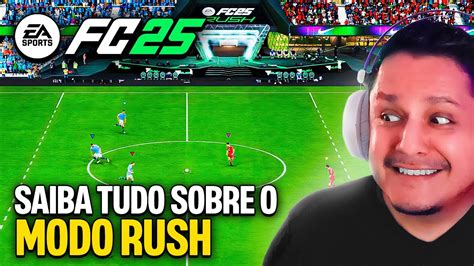 EA FC 25 MODO RUSH Novo GAMEPLAY REVELADO 5v5 Cartão Azul e MAIS