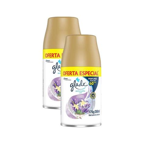 Kit Refil Odorizador Glade Lavanda Vanilla Ml Refil Para