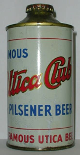 Utica Club Pilsener Beer Can From West End Brewing Co