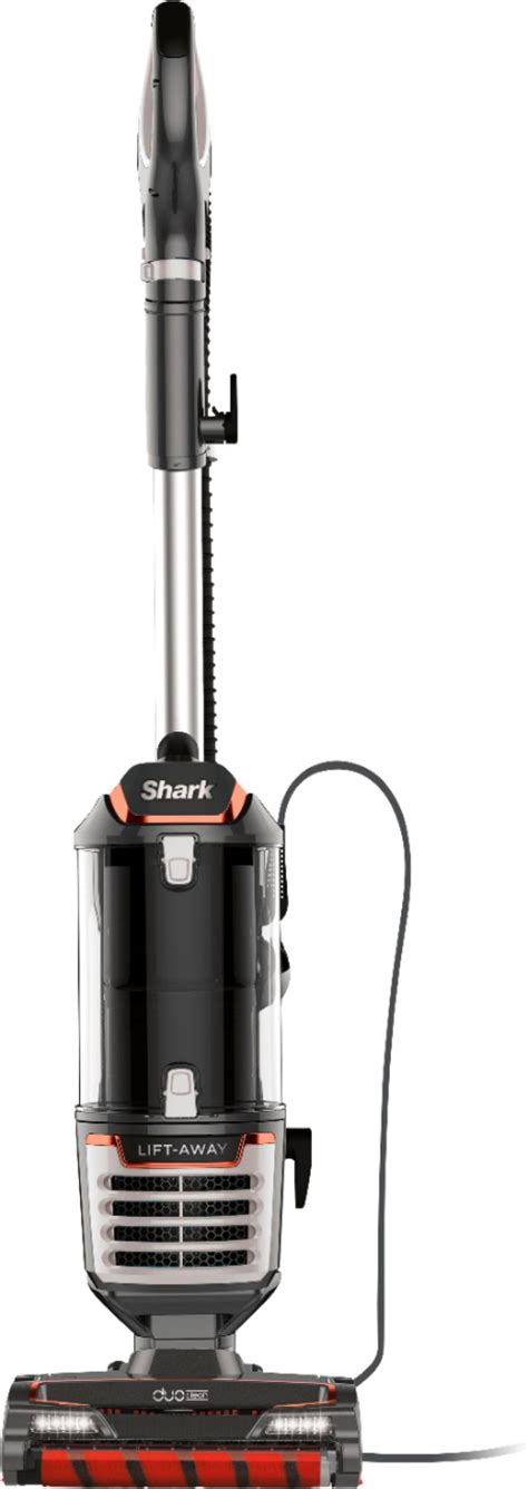 Best Buy Shark Duoclean Lift Away Speed Upright Vacuum Black And Gray