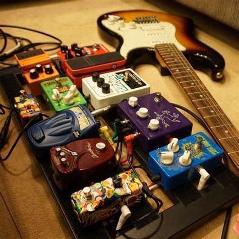 Guitar Pedals // Entire Pedalboard, Hobbies & Toys, Music & Media ...