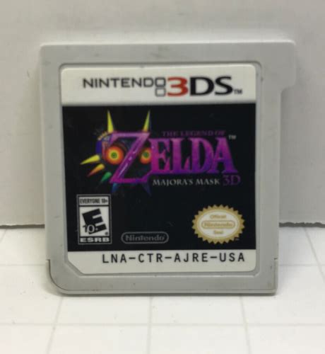 The Legend Of Zelda Majoras Mask 3d Nintendo 3ds 2015 Cartidge Only Tested 45496742805 Ebay