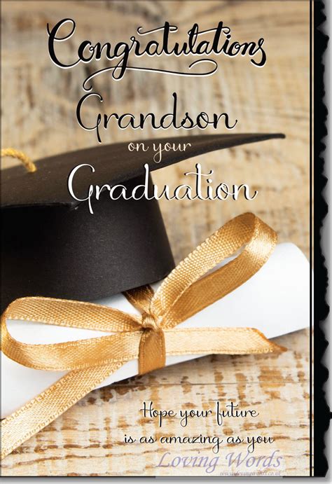 Grandson Graduation Greeting Cards By Loving Words