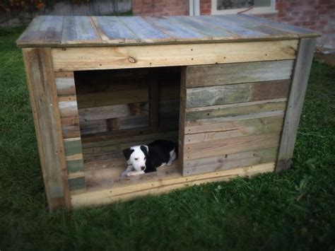 Pallet Dog House Step By Step Plan Pallet Dog House Dog House Diy