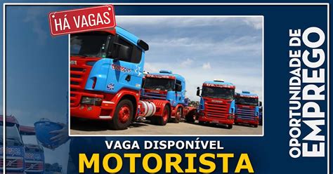 Transpes Abre Vagas Para Motorista Truck E Carreteiro