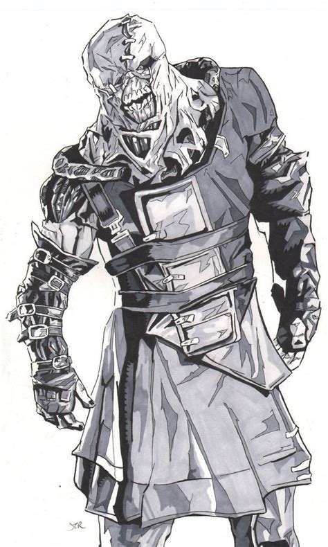 Residentevilsketches Resident Evil Nemesis By Monstercola On