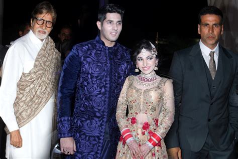 Bhushan Kumar Sister Tulsi Kumar Wedding Reception Amitabh Bachchan