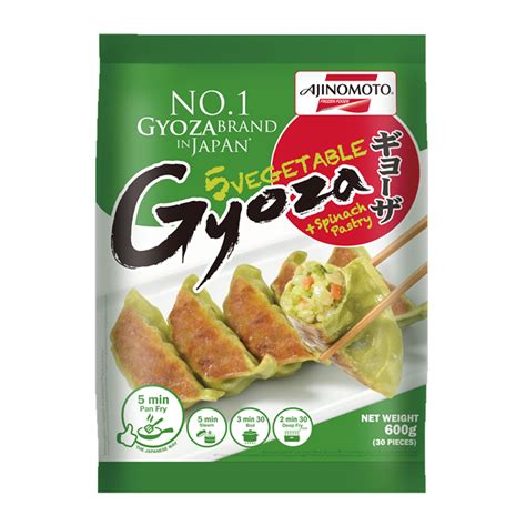 Ajinomoto Vegetable Gyoza 600G - Oceanic Supermarket