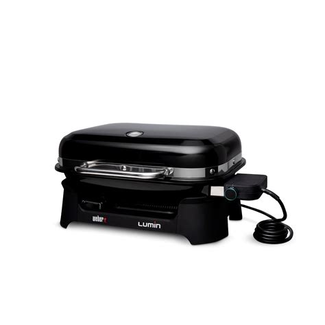 Weber Lumin Electric Grill Black Best Buy