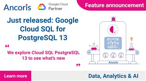 Google Cloud SQL For PostgreSQL 13