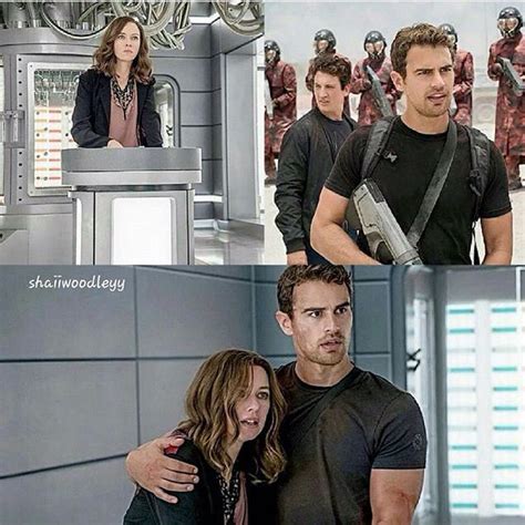 New Stills Of Evelyn Peter And Tobias Four Eaton Divergent Series