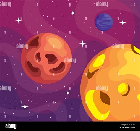 Pianeti Del Sistema Solare Da Colorare Imágenes Vectoriales De Stock Página 2 Alamy