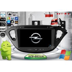 Radio Dedykowane Opel Corsa E 2014r Adam 2013r Android 4 4 4 CPU 4x1