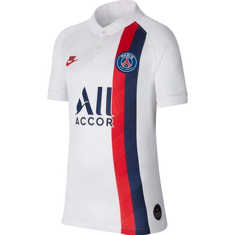 Nike Psg Maillot Third Junior Blanc At