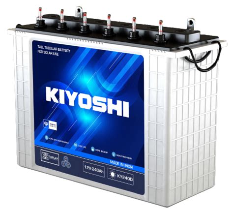 KIYOSHI By EASTMAN Lead Acid Tall Tubular Battery 200Ah 12V Azar