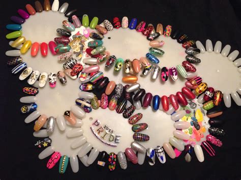 A Collection Of My Nail Art Practice Wheels Some Inspired Others 100