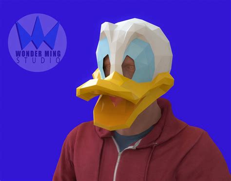 Donald Duck Mask – Wonder Ming Studio