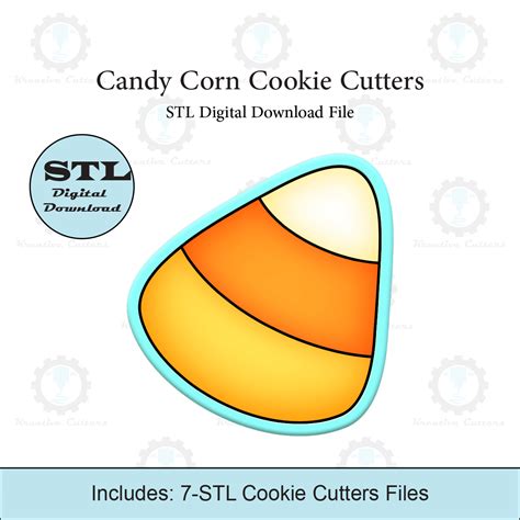 3d File Candy Corn Cookie Cutter Stl File 🍬・3d Printing Model To Download・cults