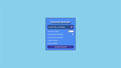 Github Ralasi Password Generator