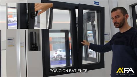 Apertura Oscilobatiente Ventanas De Pvc Youtube