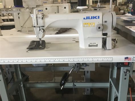 Juki Ddl 8700l Single Needle Machine With Table Motor And Stand Ddl