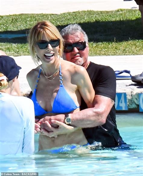 Sylvester Stallone Frolics With Stunning Wife Jennifer Flavin Hot Lifestyle News