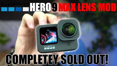 GoPro HERO 9 Max Lens Mod SOLD OUT Horizon Lock Review YouTube