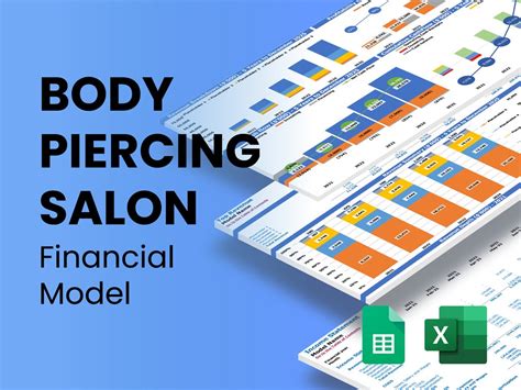 Body Piercing Salon Excel Financial Model Template Buy Now