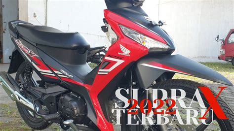 HONDA SUPRA X 125 CW Terbaru 2022 New ENERGETIC RED YouTube