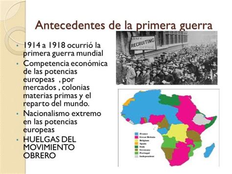 Resumen De Los Antecedentes De La Primera Guerra Mundial ¡esquemas