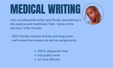 Write Health And Medical Articles With Precision By Lenahm636 Fiverr