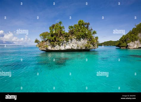 Rock Islands Of Palau Micronesia Palau Stock Photo Alamy