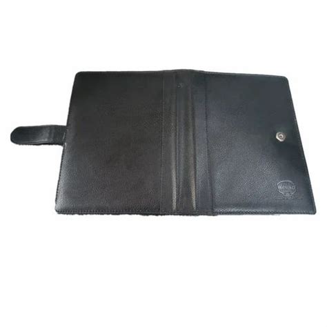 black leather folder  office paper size   rs piece
