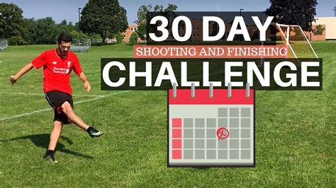 Soccer Shooting And Finishing Drills 30 Day Soccer Shooting Challenge Youtube