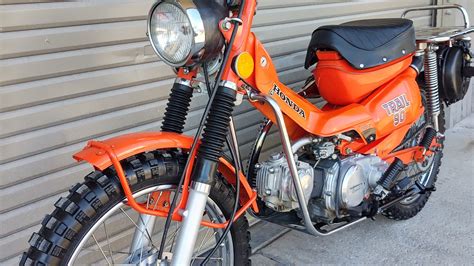 1977 Honda Trail 90 At Las Vegas Motorcycles 2023 As W252 Mecum Auctions